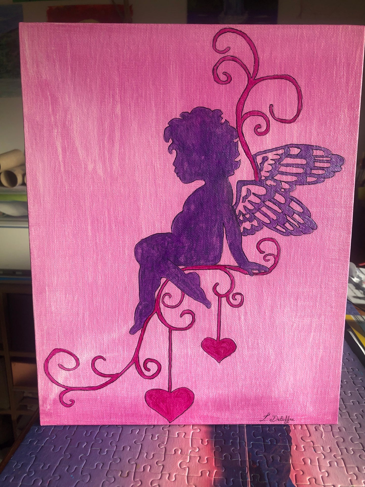 L'ange de cœur